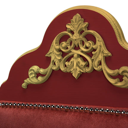 Grace Kelly: Luxury Dog Bed, Bordeaux