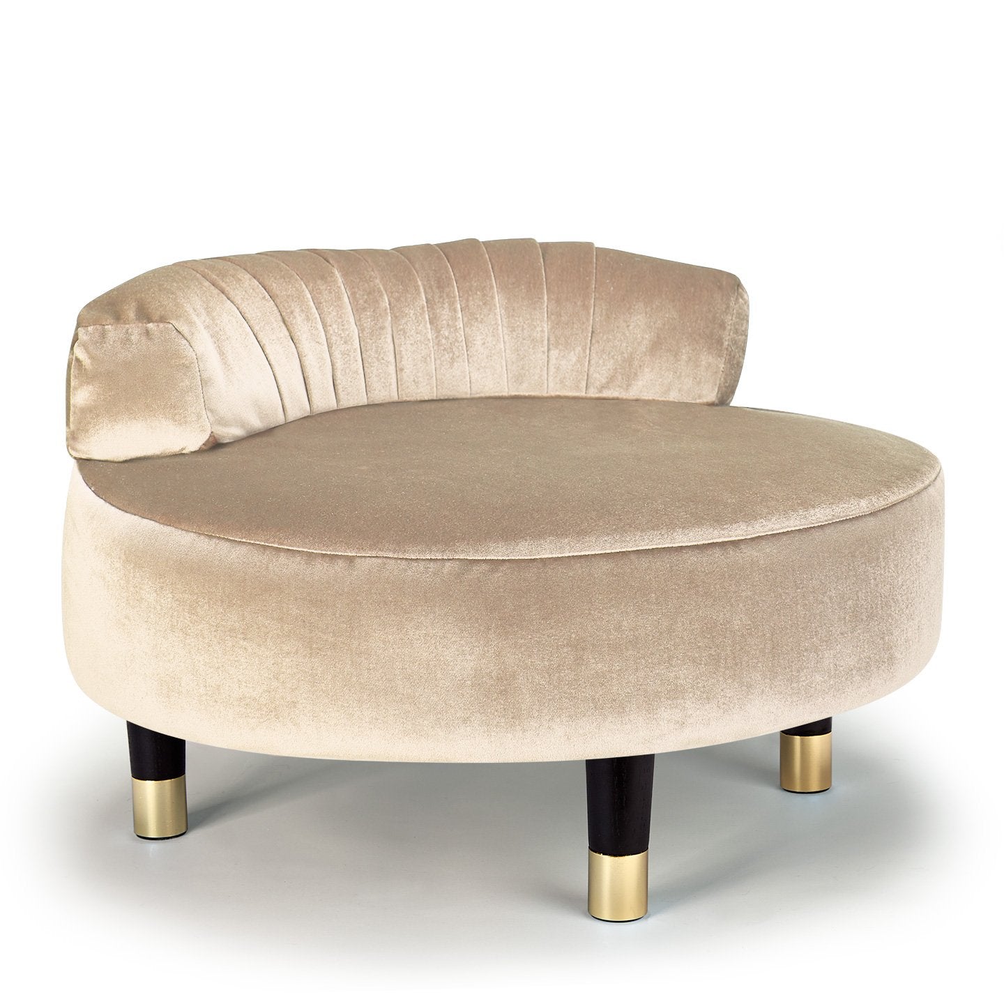 Greta Garbo Pet Bed in Beige HT Animal Supply