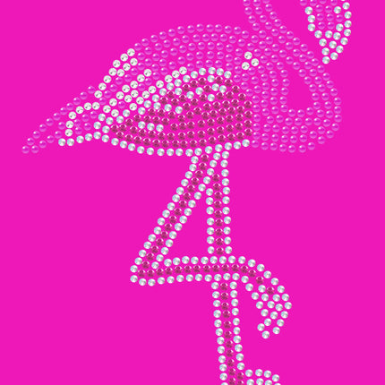 Pink Flamingo (Iridescent - AB) - Women's T-shirt