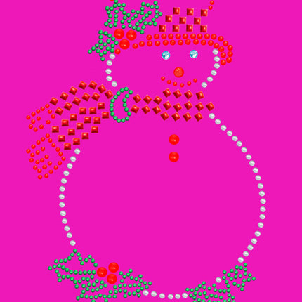 Snowman Outline - Bandana