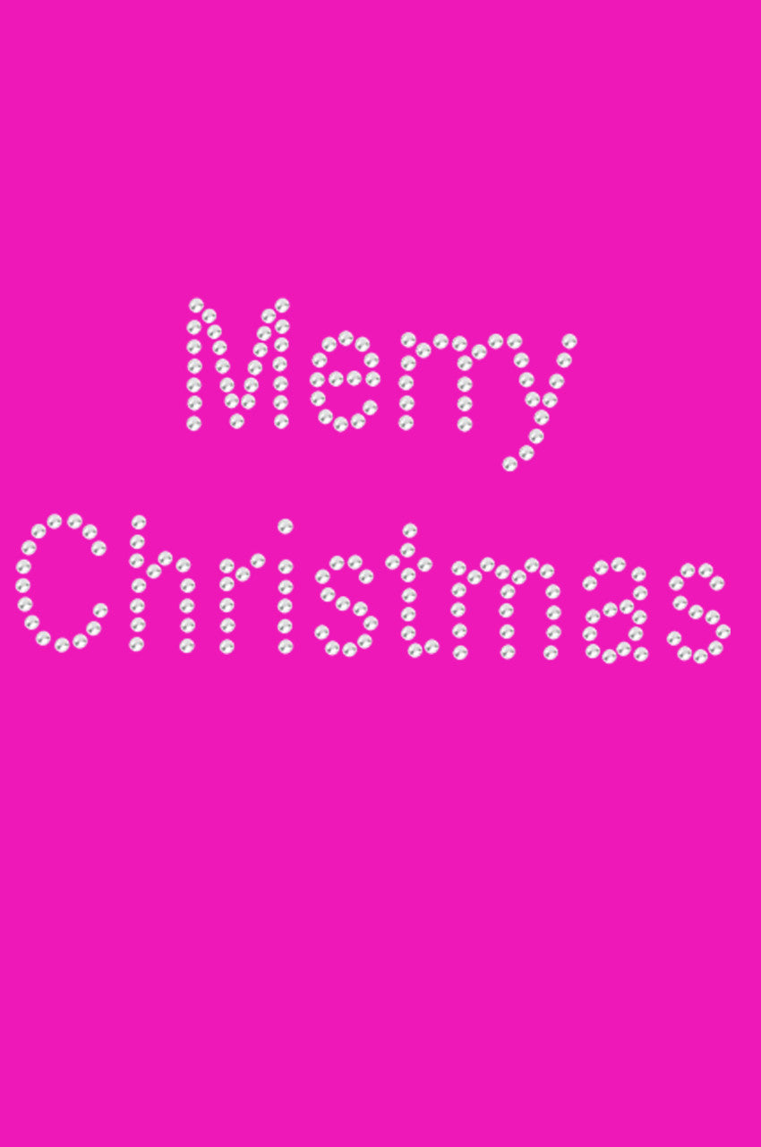 Merry Christmas - Bandana Hot Pink