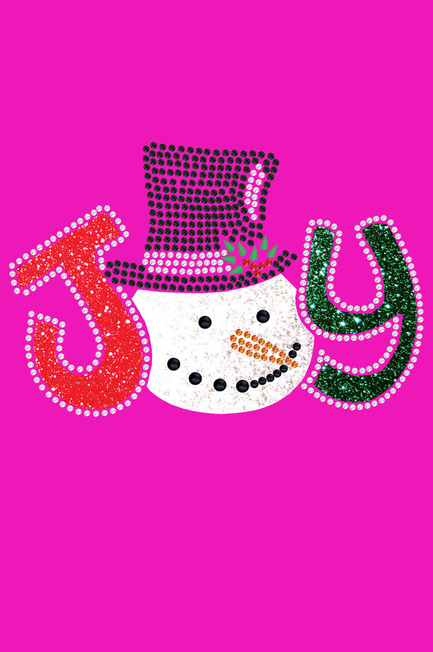 Joy Snowman - Bandana Hot Pink