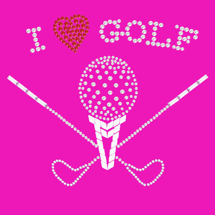 I Love Golf (Large) - Women's Tee