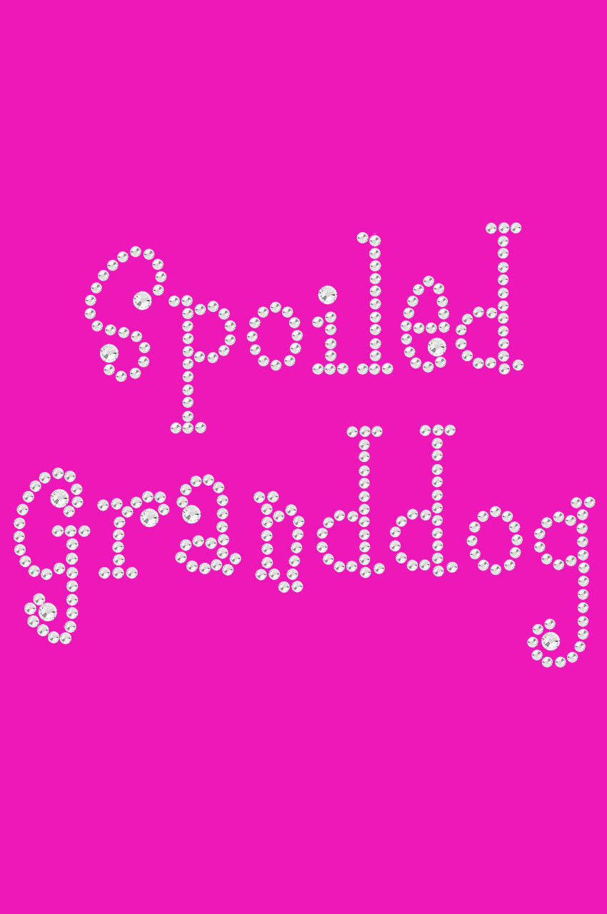 Spoiled Granddog - Bandanna Hot Pink