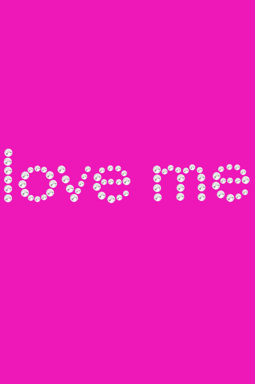 Love Me Bandanna Hot Pink