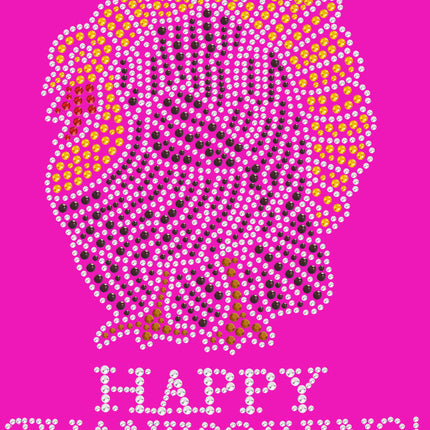 Happy Thanksgiving Turkey 1- Women's T-shirt