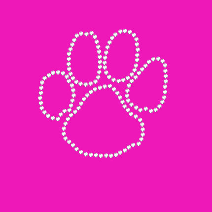 Paw (Rhinestone Outline) bandana