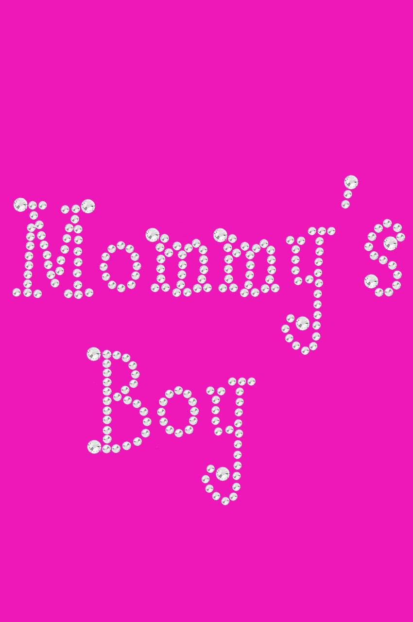 Mommy's Boy - Bandanna Hot Pink