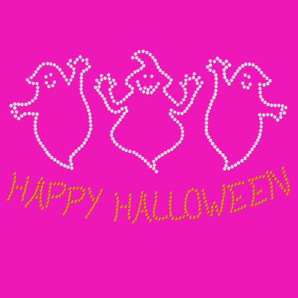 Happy Halloween Ghost - Women's T-shirt