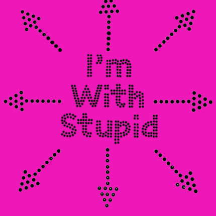 I'm with Stupid - Women's T-shirt