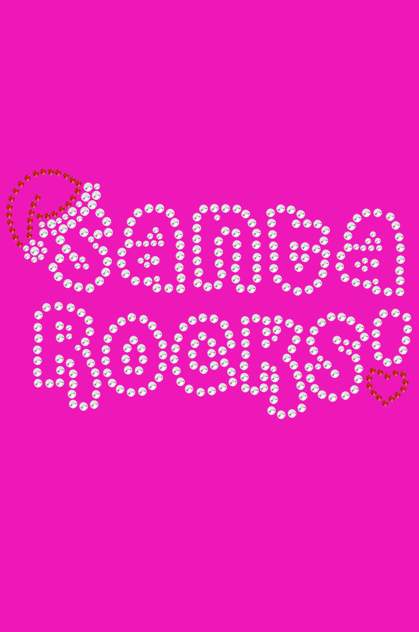 Santa Rocks - Bandana Hot Pink