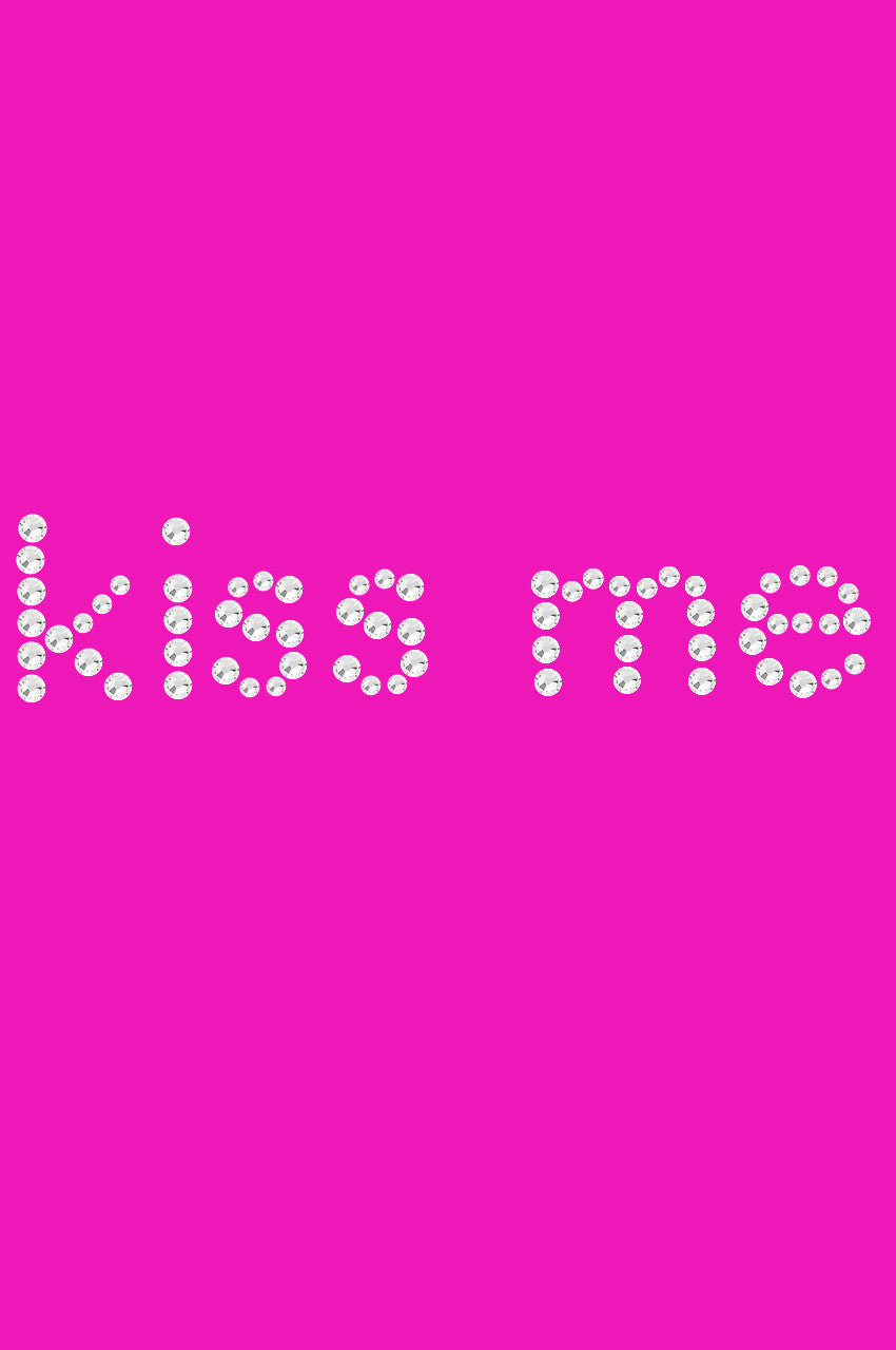 Kiss Me Bandanna Hot Pink