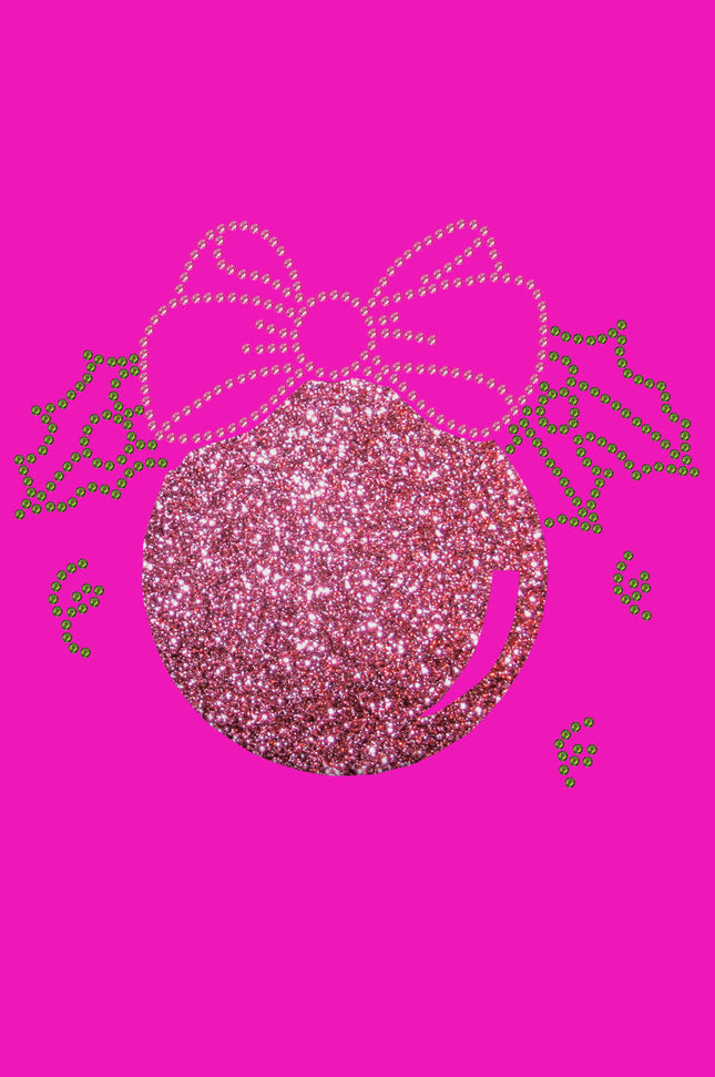 Pink Glitter Ornament - Bandana