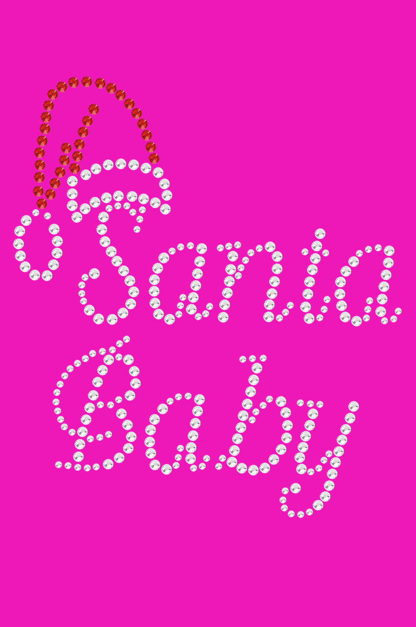 Santa Baby - Bandana Hot Pink