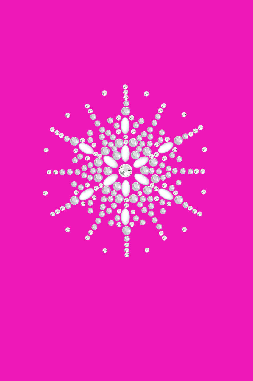 Snowflake 2 - Bandana Hot Pink