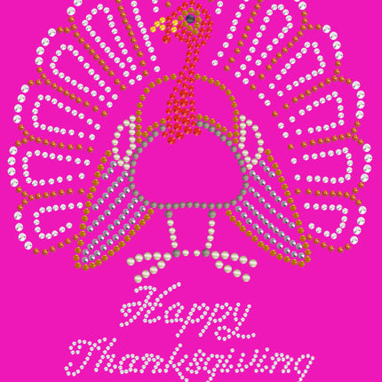 Happy Thanksgiving Turkey 2 - Women's T-shirt