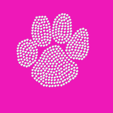 Paw (Rhinestone) - Women's T-shirt