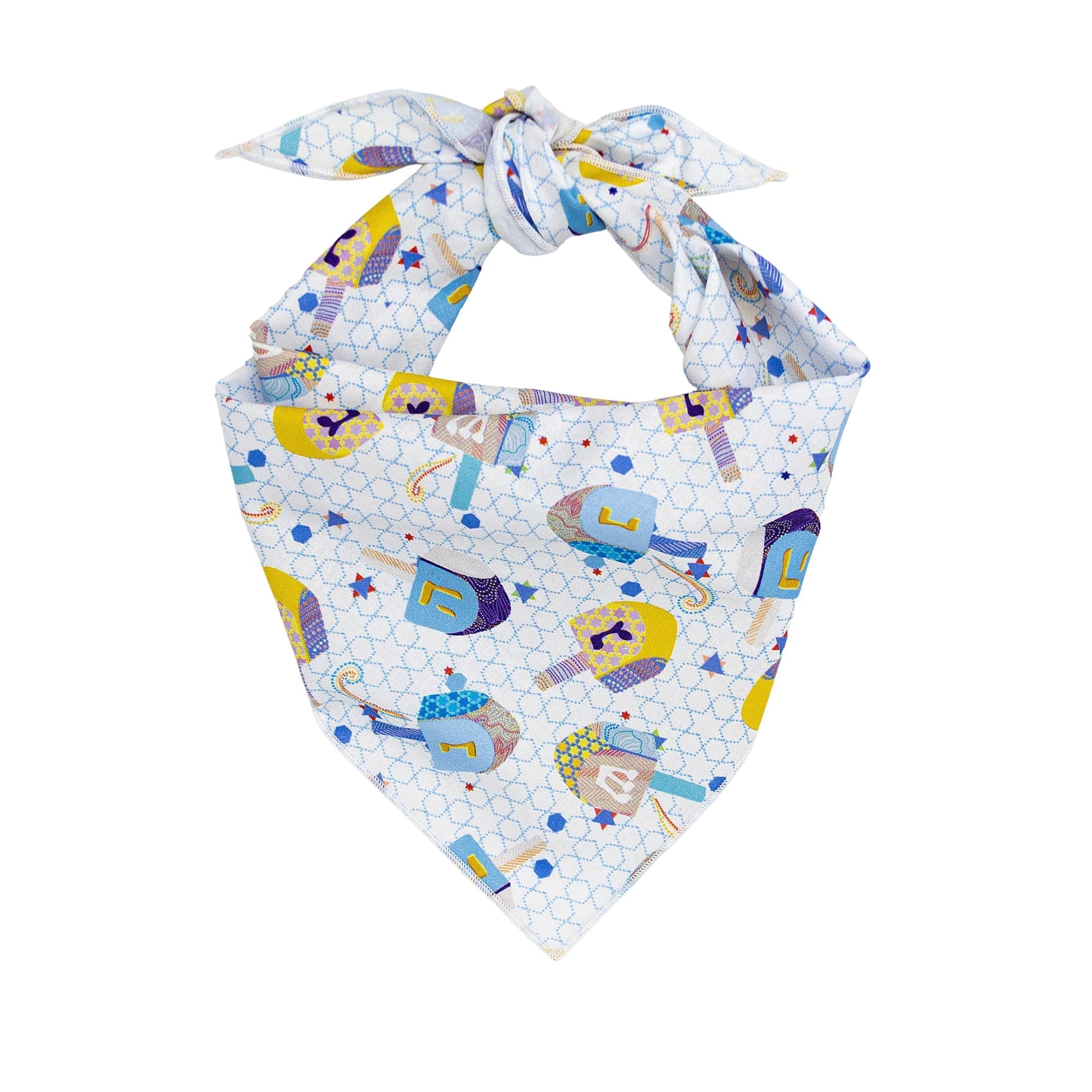 Hanukkah Dreidel Dog Bandana