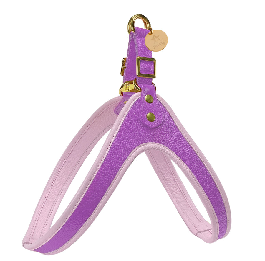 Step-In Harness - Lavish Lavender  Luxury Dog Accessories - PoisePup
