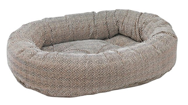 Herringbone Donut Bed