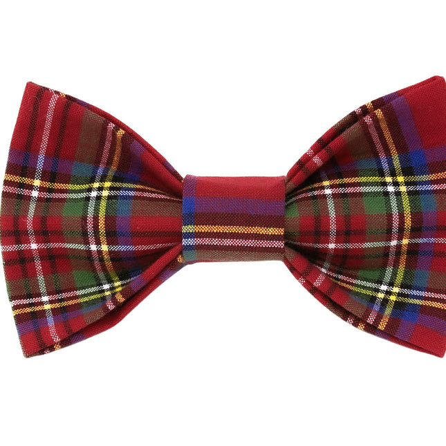 Holiday Tartan Bow Tie