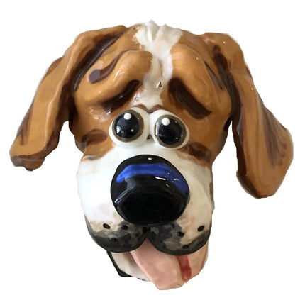 Hound Dog Head | Wall Sculpture