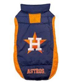 Houston Astros Puffer Vest Large