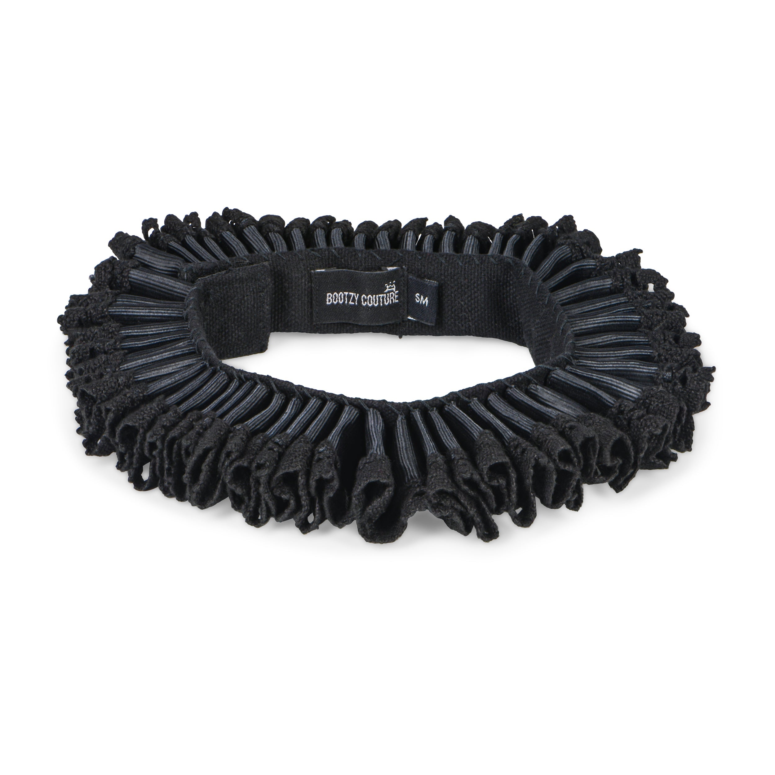 RUFF NECK COLLAR BLACK