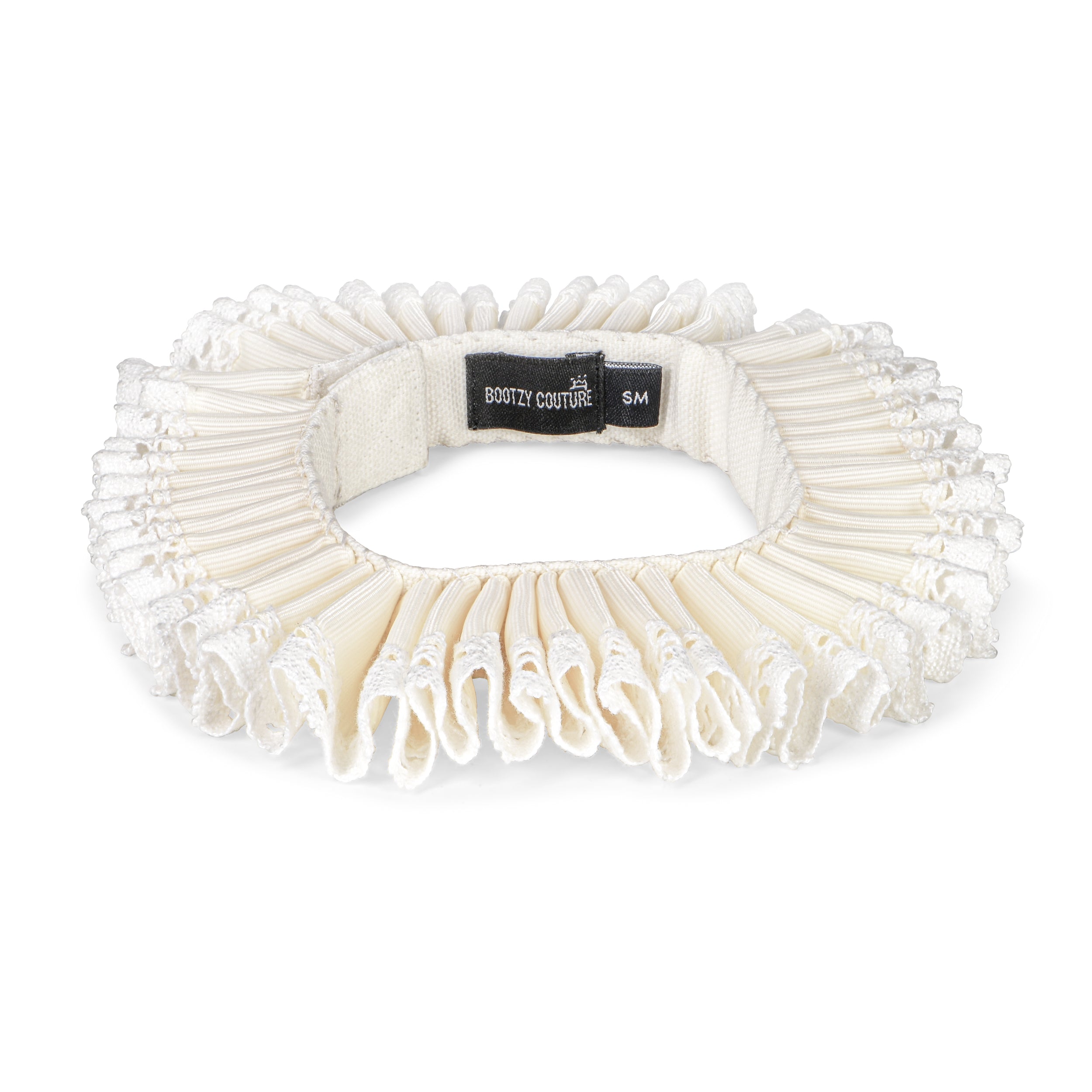 RUFF NECK COLLAR WHITE