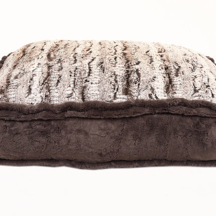 Gator with Grey Mink Rectangle Bed