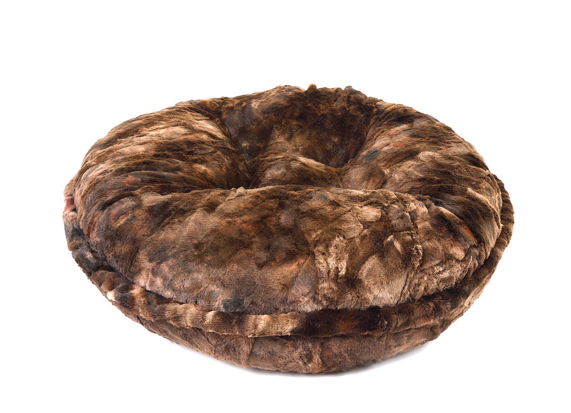 Brown Rabbit Bagel Bed