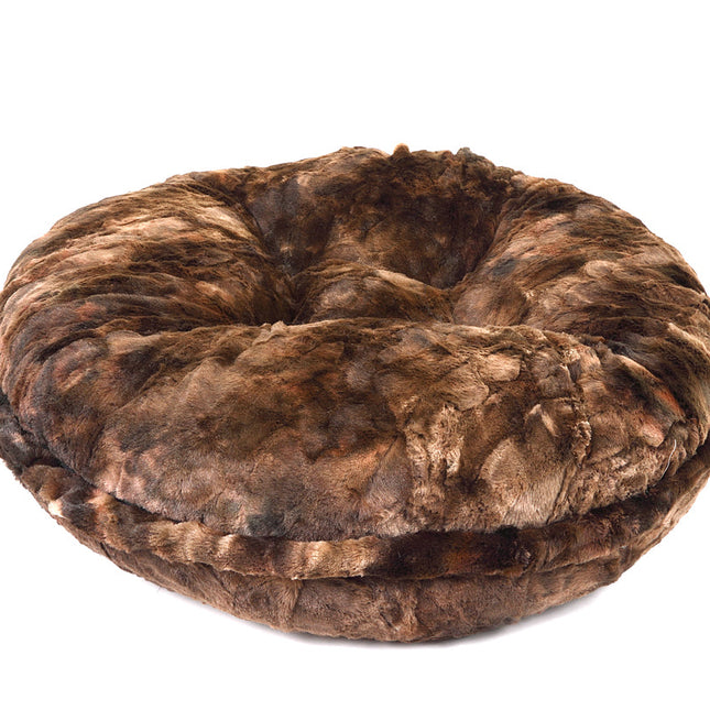 Brown Rabbit Bagel Bed