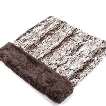 Gator & Grey Mink Cuddle Pouch