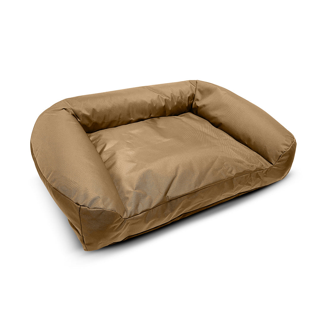 Titan Defender Bolster Dog Bed Coyote Tan