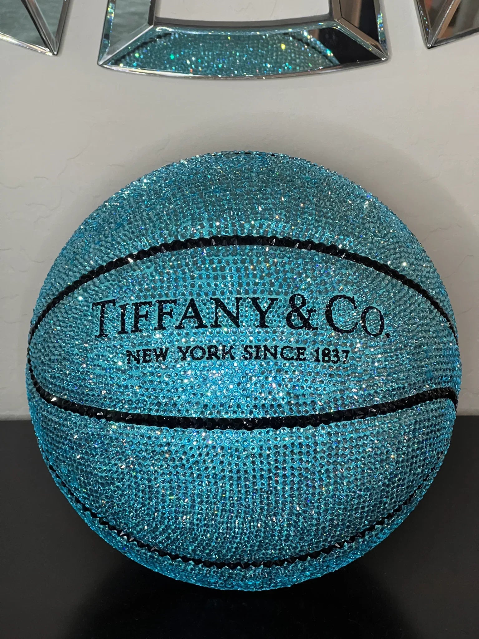 Crystal Tiffany Blue Basketball