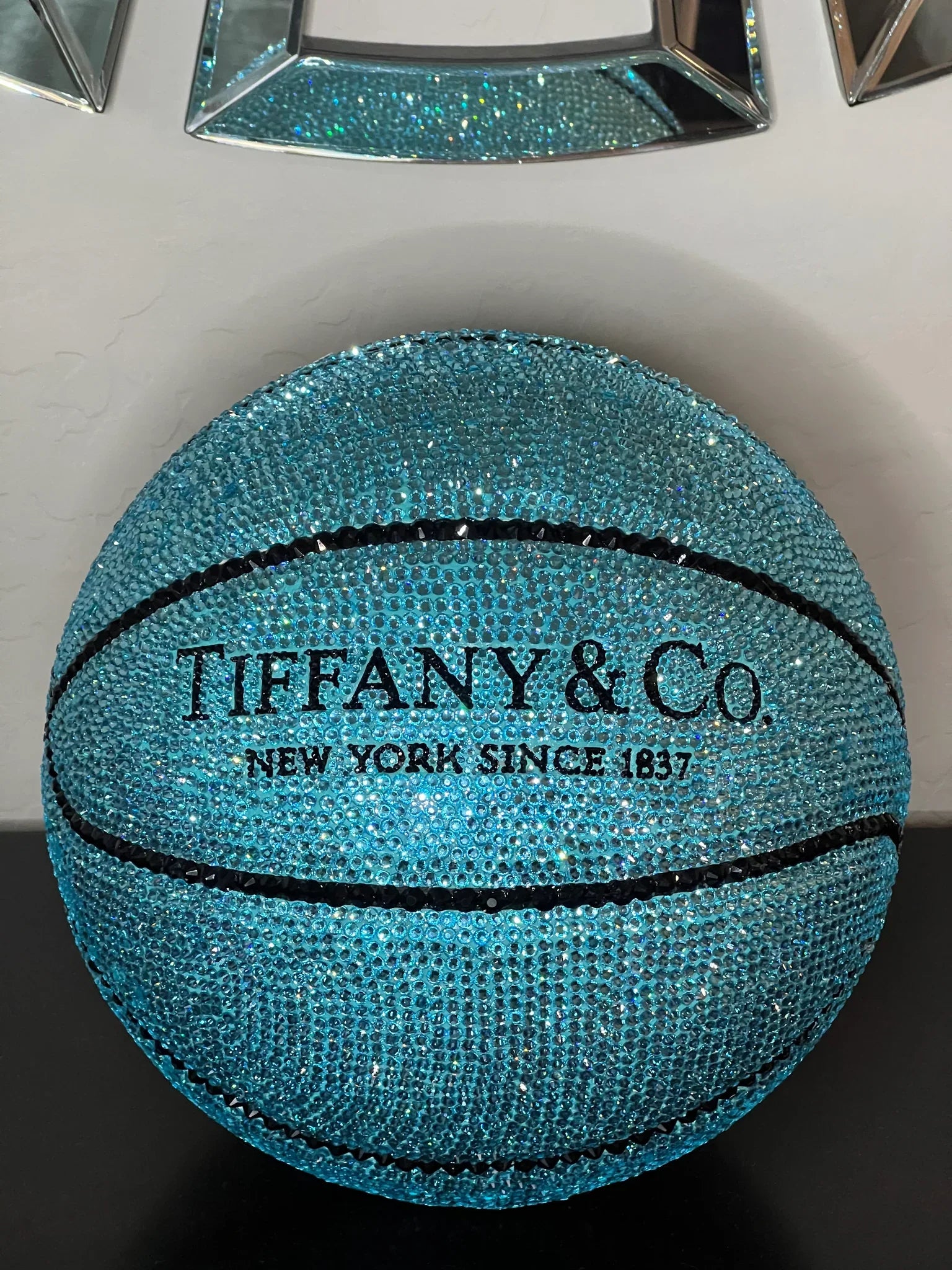 Crystal Tiffany Blue Basketball