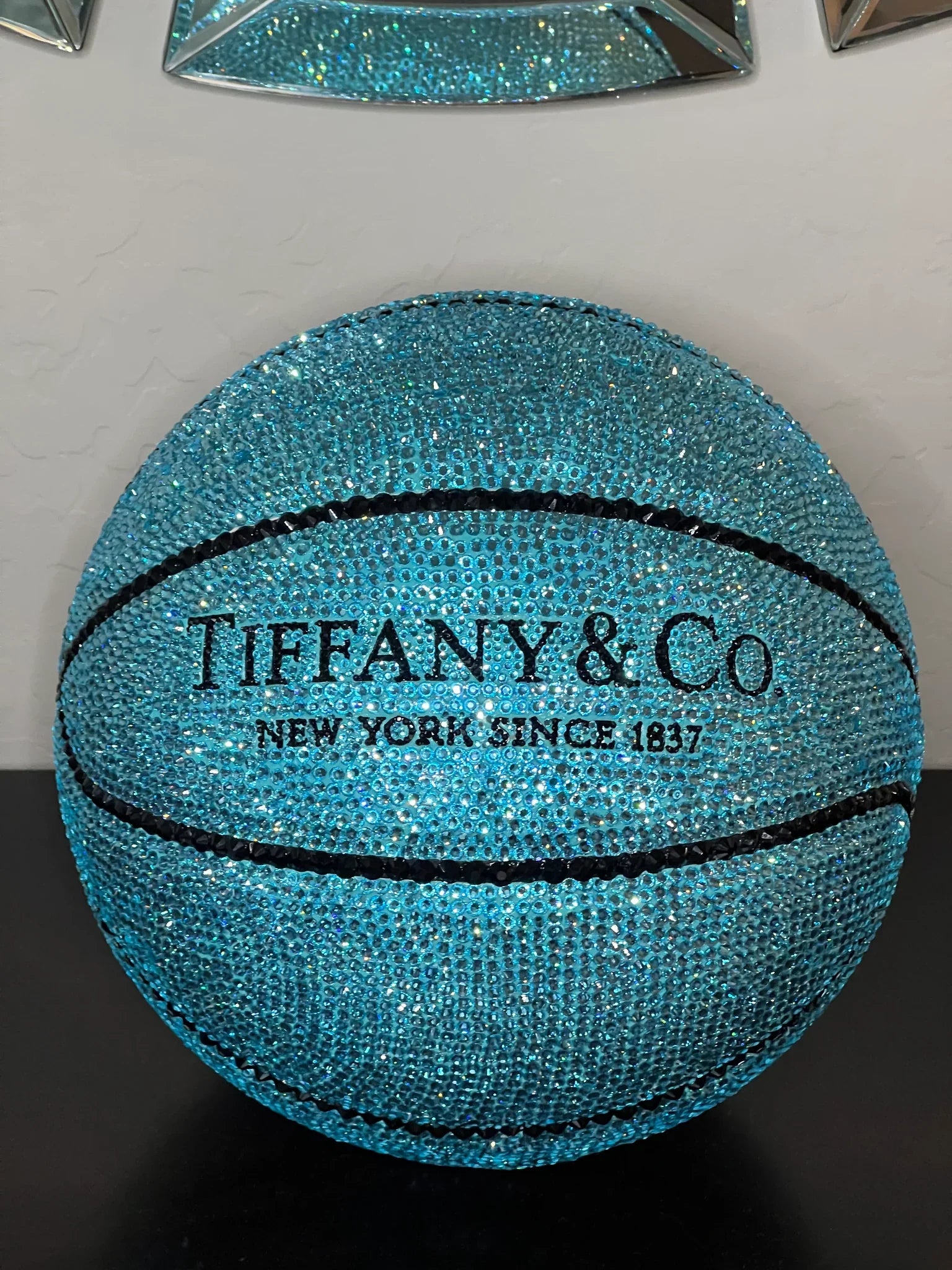 Crystal Tiffany Blue Basketball