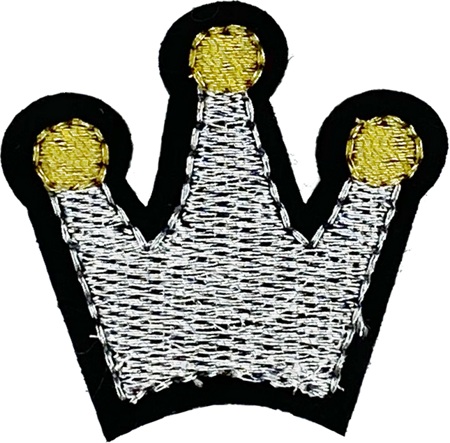 Crown (Gold & Silver) - Patch