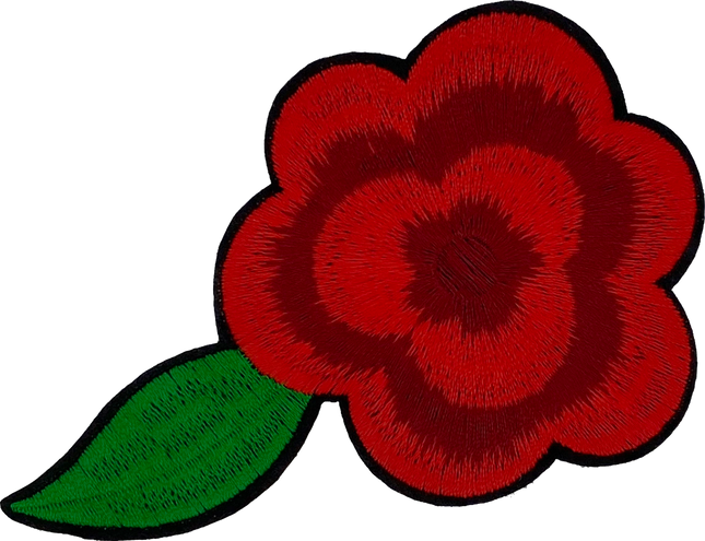 Large Red Flower - Patch