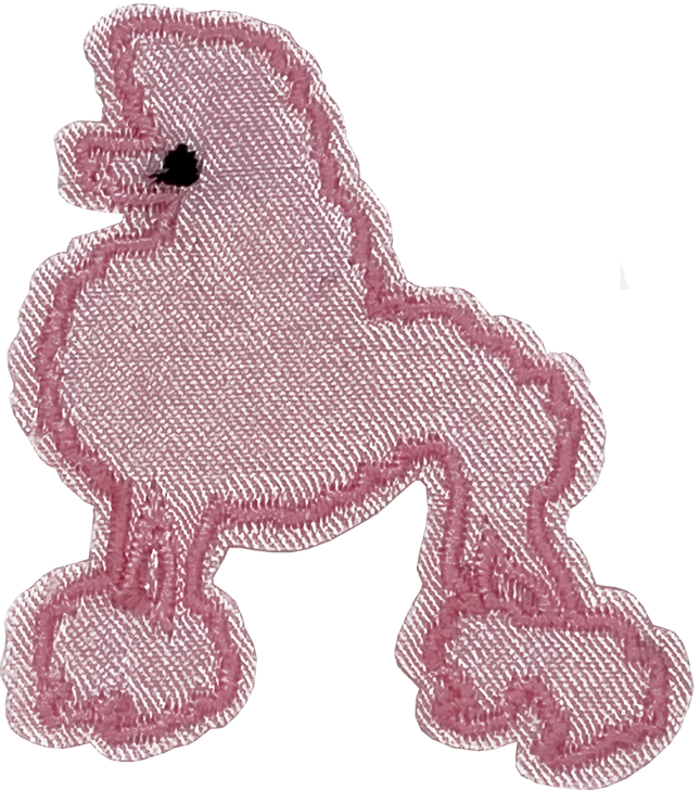 Pink Poodle 1 - Patch