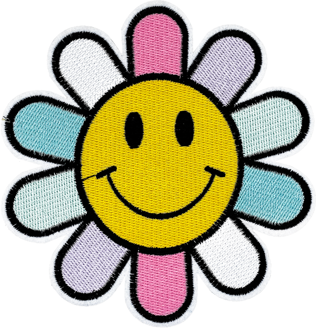 Extra Large Flower Face - Patch