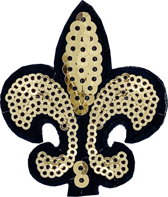 Gold Fleur de Lis - Patch