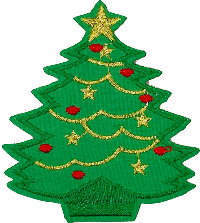 Christmas Tree (Satin) - Patch