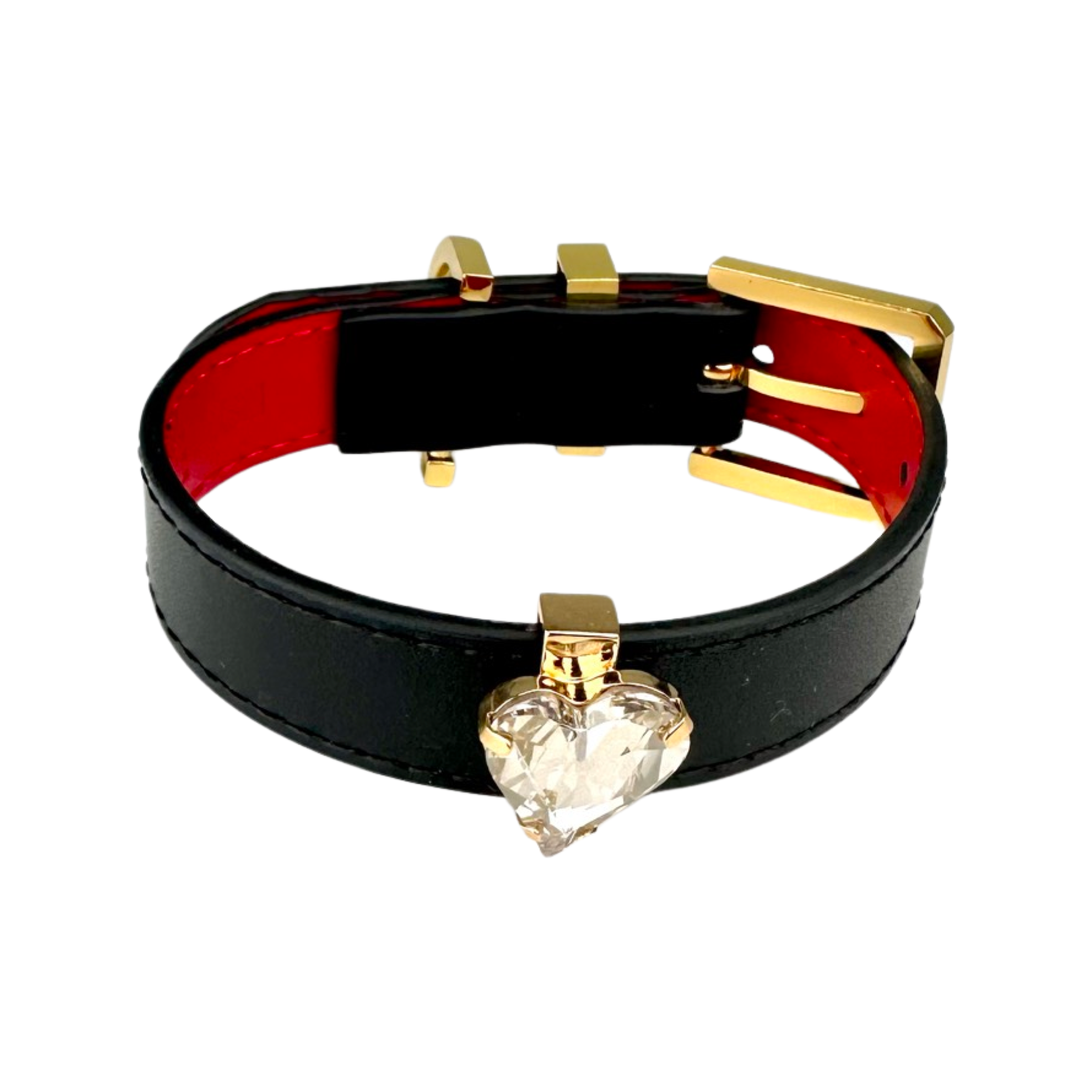 LITTLE LONELY HEART COLLAR GOLD