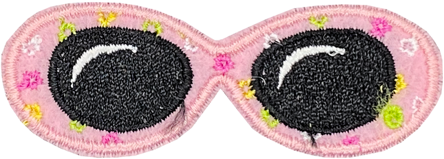 Pink Dot Glasses - Patch