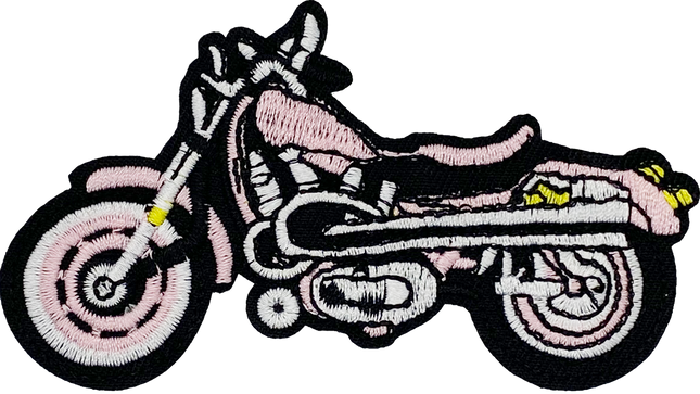 Motorcycle (Pink) - Patch