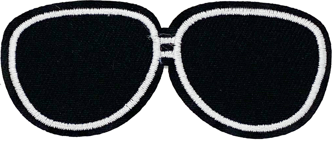 Glasses (Black & White) - Patch