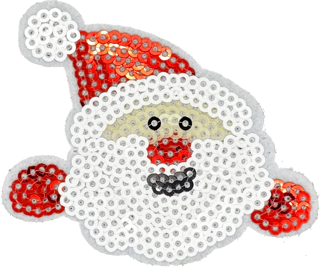 Sequin Santa - Patch