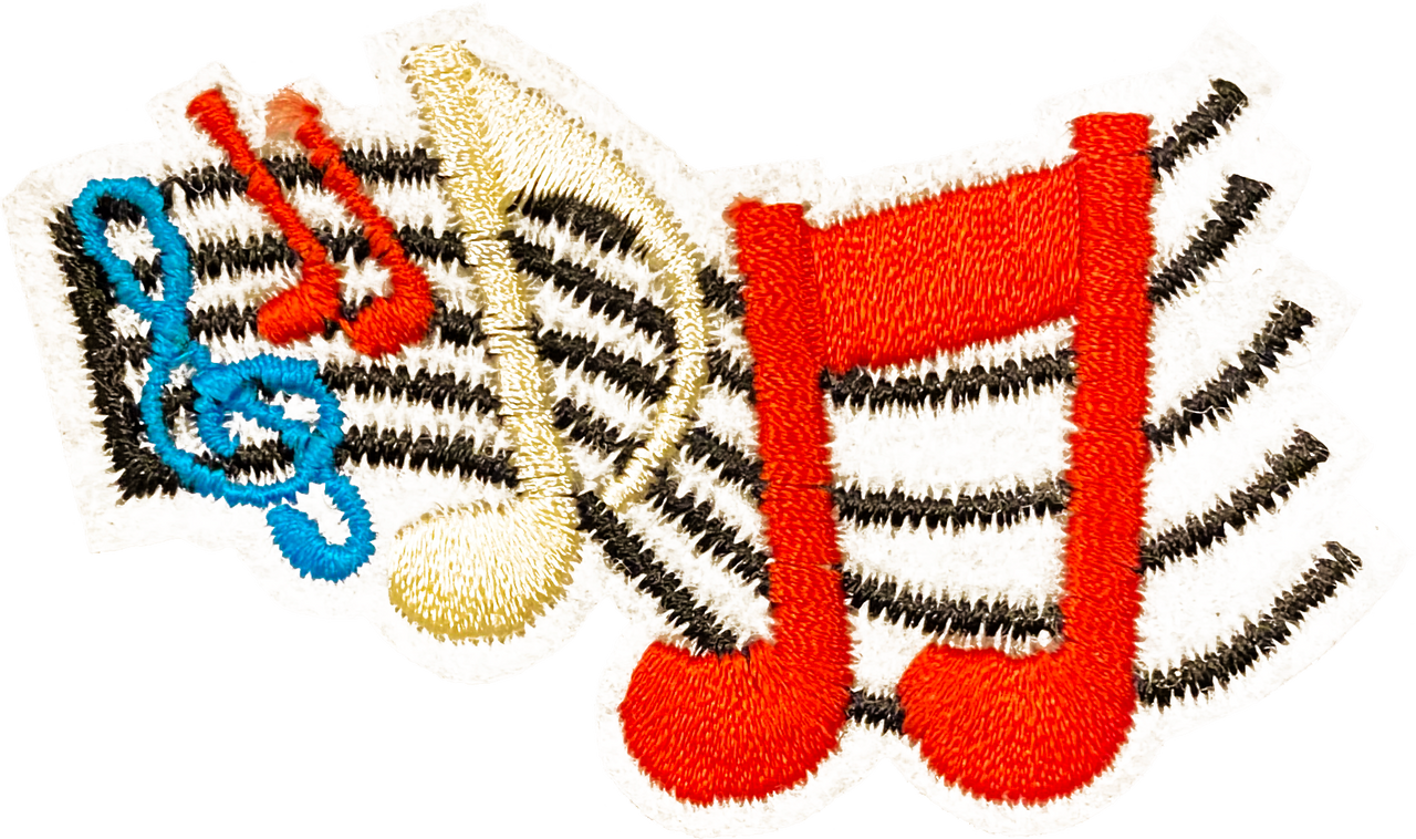 Music Notes Patch