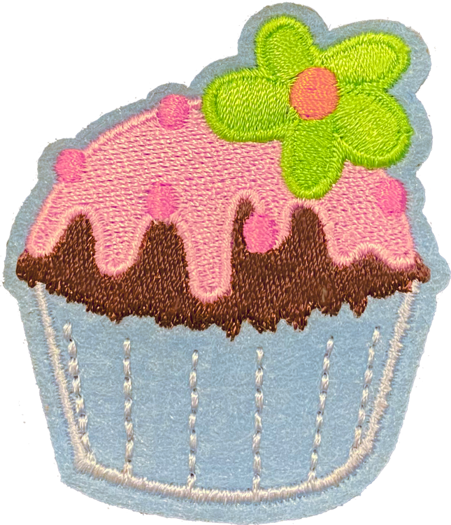 Cupcake 1 (Blue) - Patch